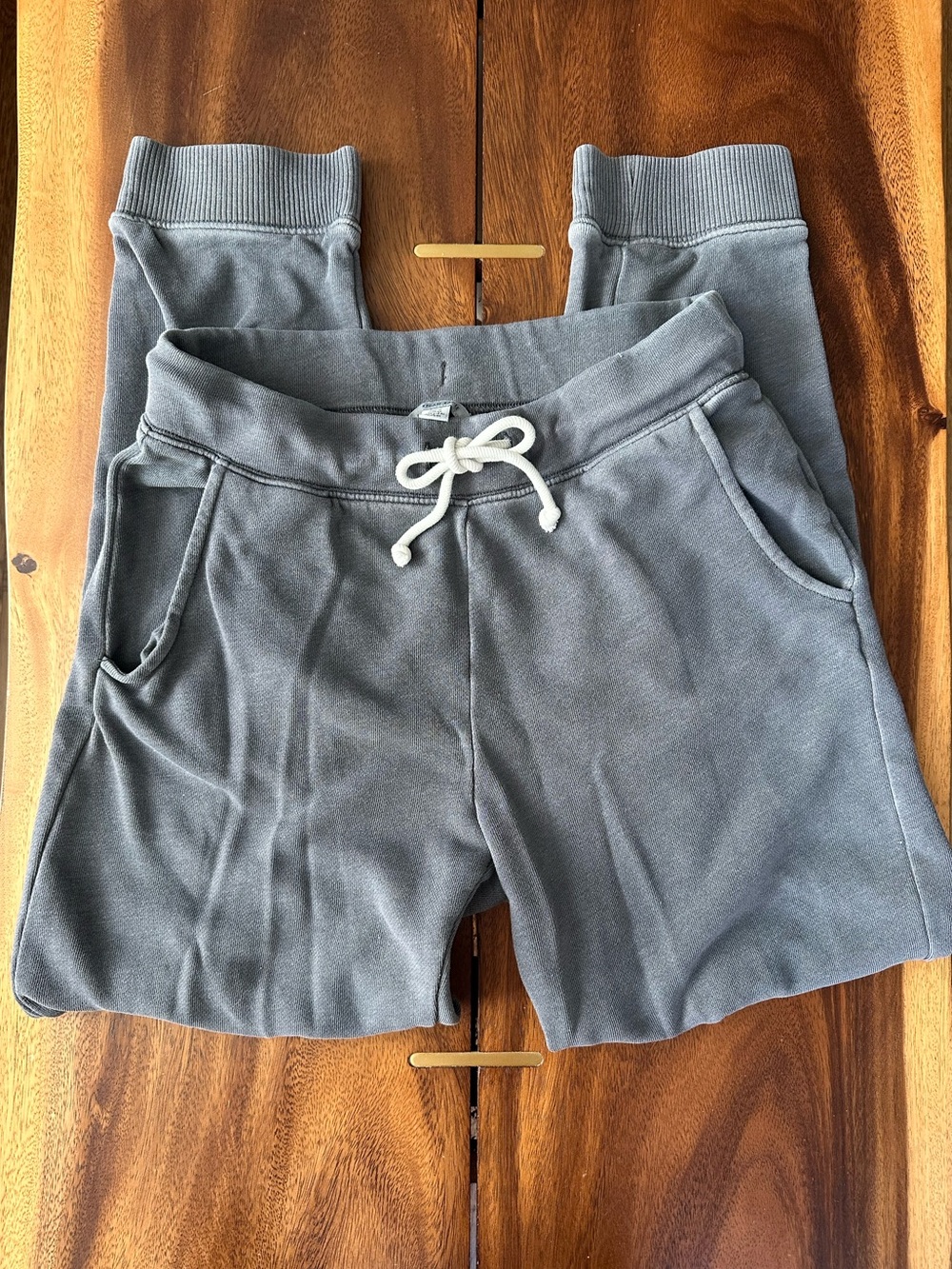 American Eagle Gray Jogger Sweatpants Women’s Small Drawstring Lounge Athleisure
